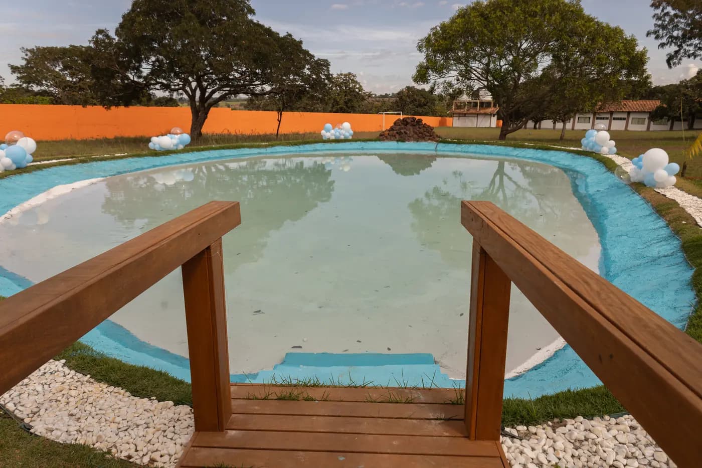 Área de piscina