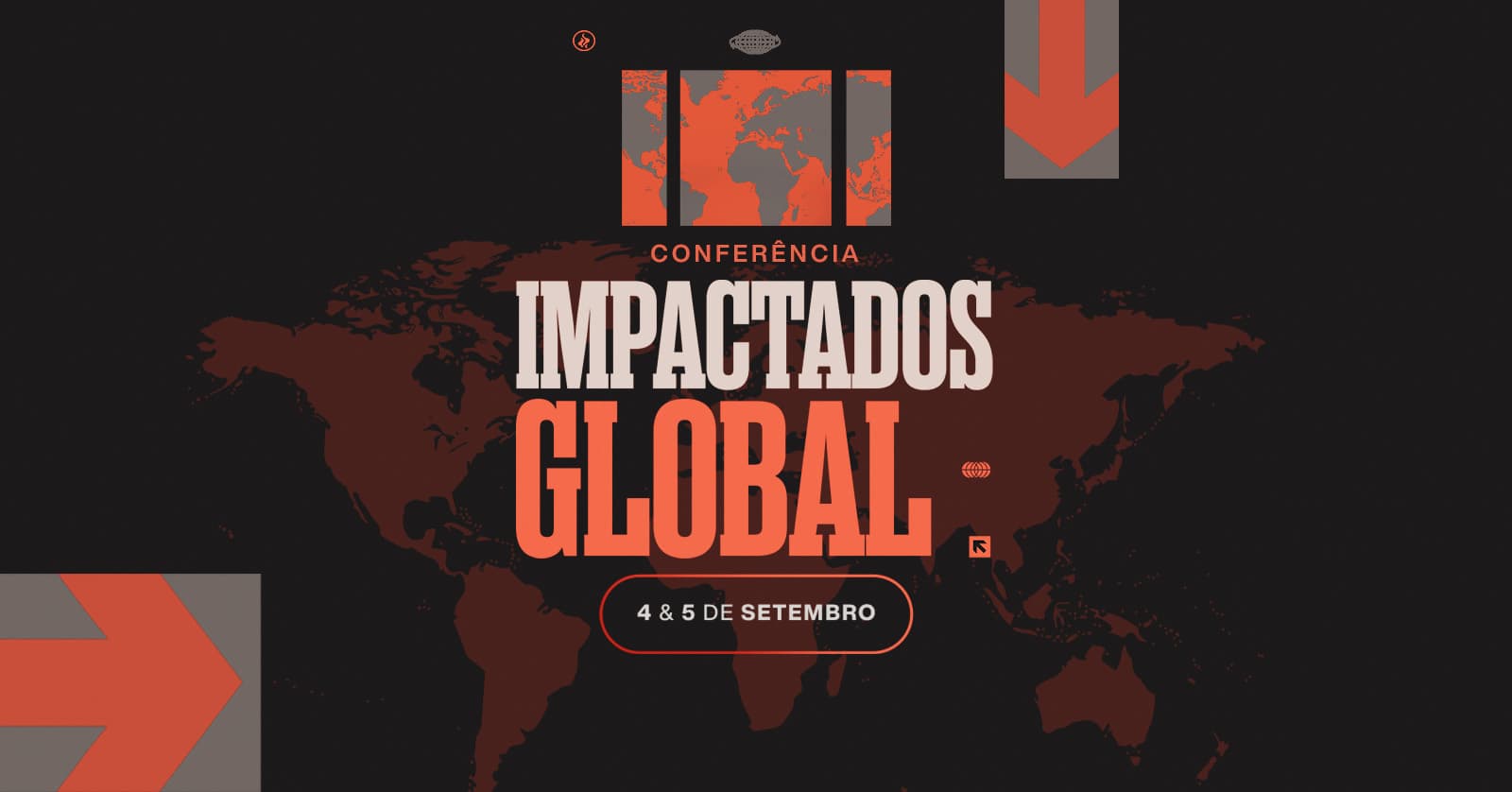 Arte oficial da Conferência Impactados Global