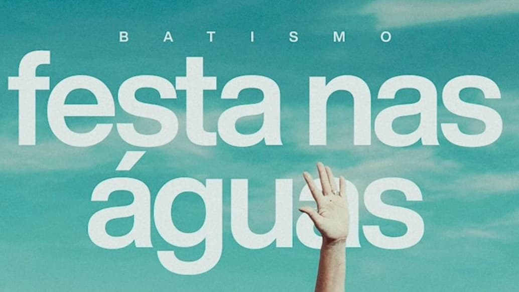 Festa nas águas - Batismo